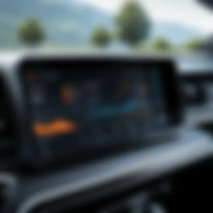 Dashboard showcasing fleet management features