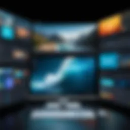 InVideo platform interface showcasing video creation tools