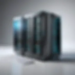 Visual representation of data storage optimization