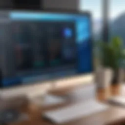 Overview of legal software interface on Mac