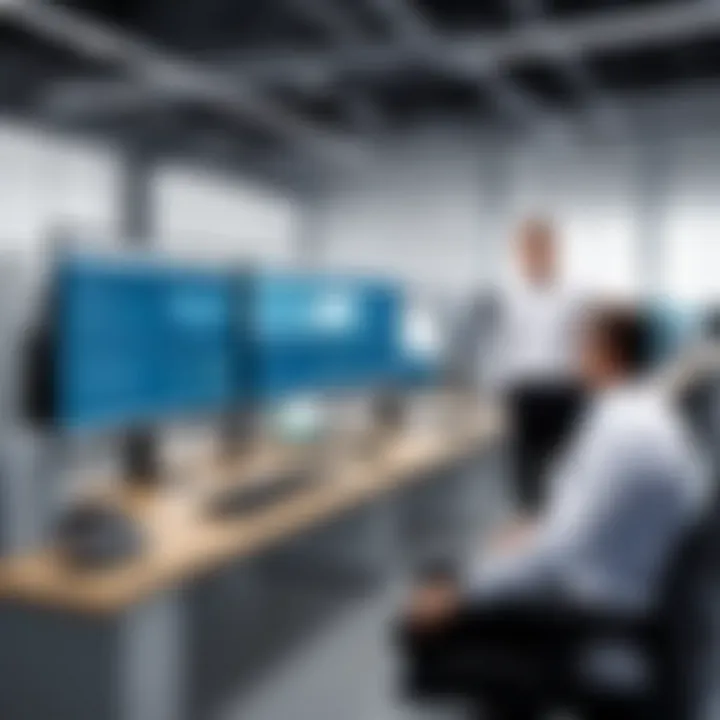 Case study representation highlighting successful MES implementation in a factory