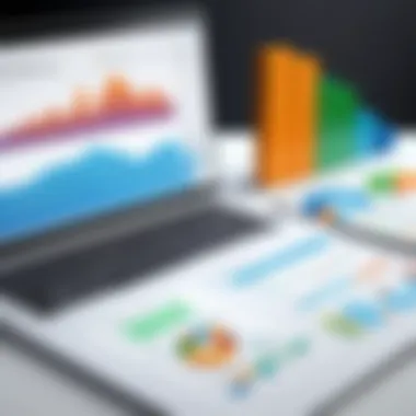 Accounting Efficiency Graph Graph showcasing improved accounting efficiency with Lightspeed and QuickBooks