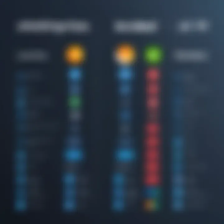 Comparison chart of LoriotPro and competitors