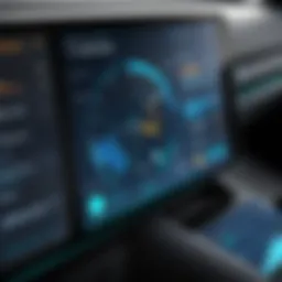 Innovative dashboard showcasing recon software features
