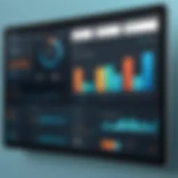 Dashboard showcasing attendance analytics