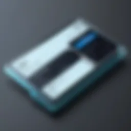 Visual representation of a digital pay stub