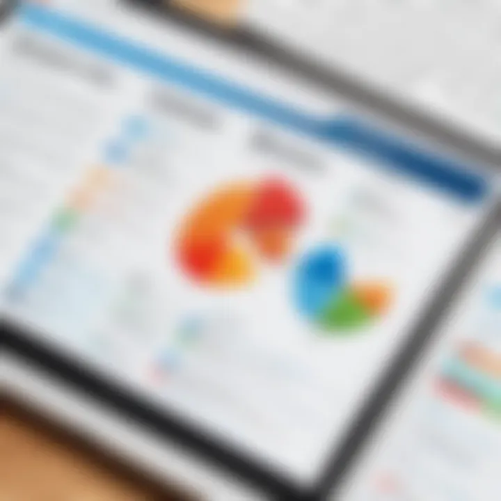 Chart comparing TurboTax Business E-File with other tax software