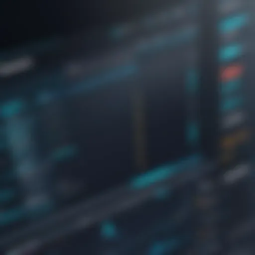 User interface of Options Express platform showcasing trading tools