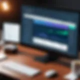 Overview of ParseHub Free interface showcasing its user-friendly design