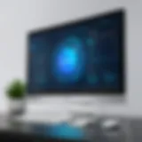 Overview of Qumulo software user interface showcasing features