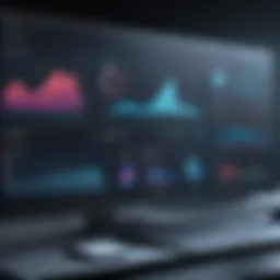 Visual representation of TargetCW's software dashboard.