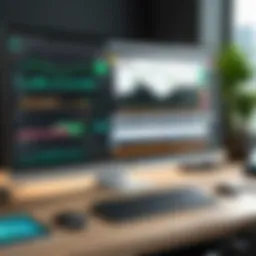 Dashboard overview of the Thinkorswim trading platform