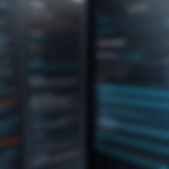 Graphic comparing features of various LMS platforms