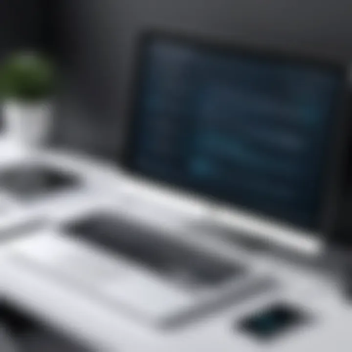 A visual representation of online training modules