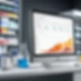 A comprehensive overview of a chemical inventory database interface