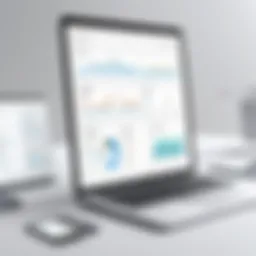 Visual representation of contract tracking tools and software