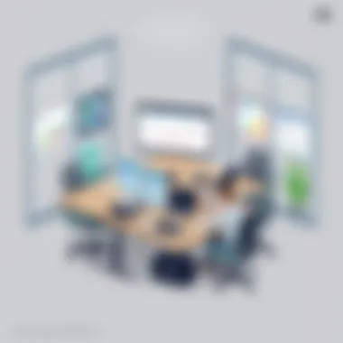 Graph showing the impact of deal rooms on business efficiency