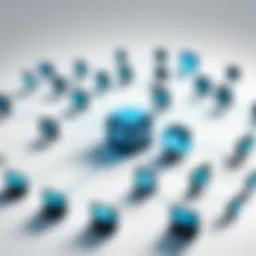 Conceptual illustration of digital referral networks