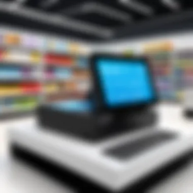 Technology Integration in Retail Diagram illustrating technology integration within retail environments