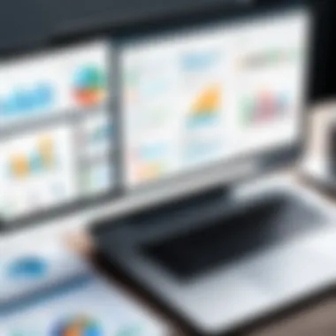 Diagram depicting reporting and analytics capabilities