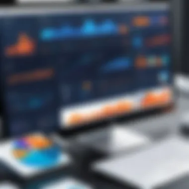 Dashboard Analytics for RPA Performance Dashboard analytics demonstrating RPA outcomes