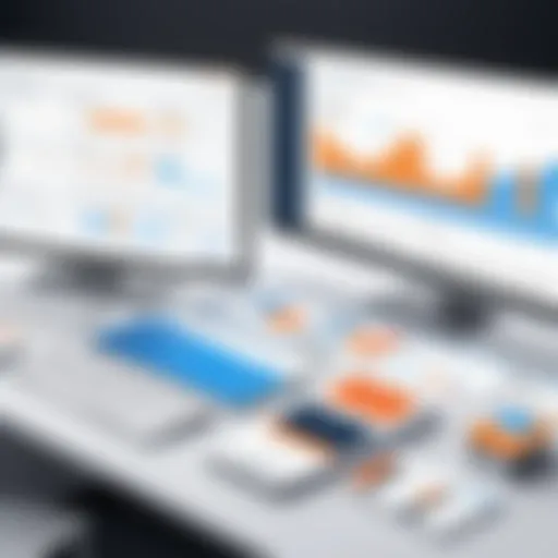User interface of UiPath showing automation workflow