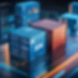 An abstract representation of container scanning technology