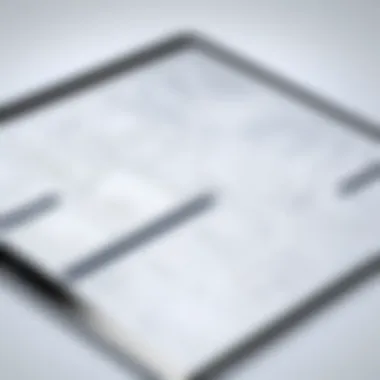 Detailed Wireframe Layout Detailed wireframe layout showcasing UI elements