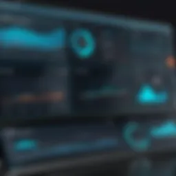 Visual representation of Brainshark's dashboard showcasing analytics