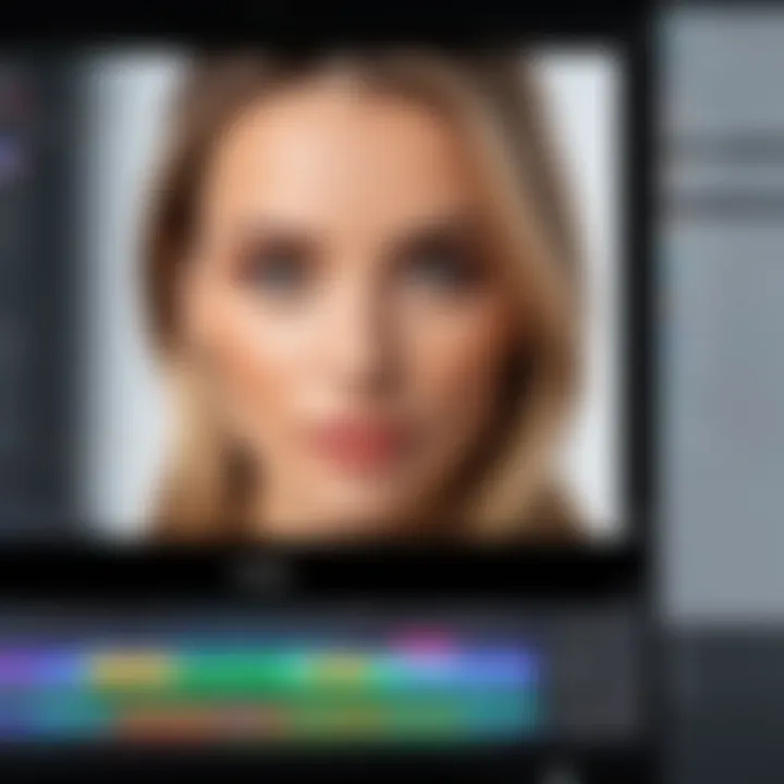 Color grading options within VideoPad