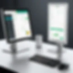 Visual representation of VisionPro POS interface