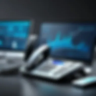 Graph showcasing the benefits of VoIP solutions in business communication