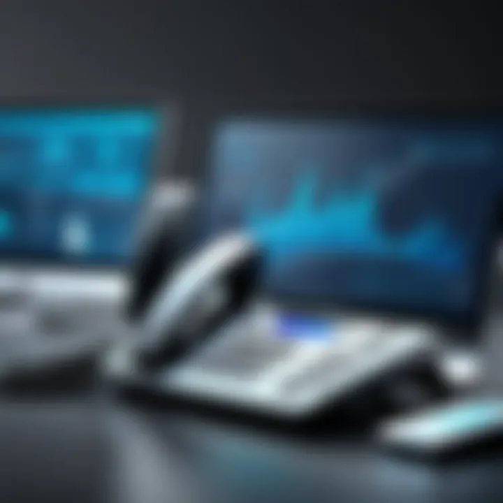 Graph showcasing the benefits of VoIP solutions in business communication