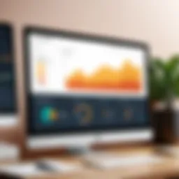 Dynamic dashboard showcasing membership analytics