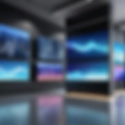 Dynamic digital signage display in a corporate setting