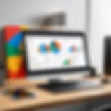 Visual representation of Zoho CRM dashboard showcasing key features