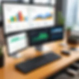 User interface of Zoho Remote Software showcasing its dashboard